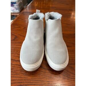 Tom’s Bryce Gray Slip On Women’s Shoes Booties Size 6.5